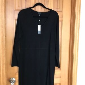 Sweater dress, black, new with tags